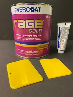 Evercoat Rage Gold 112 Premium Lightweight Body Filler + Hardener & Spreaders