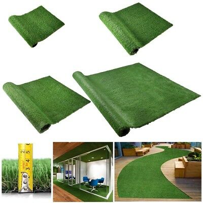 Artificial Grass Fake Lawn Synthetic Green Grass Floor Mat Turf Garden Landscape